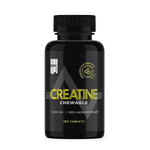 PULS nutrition Creatine Chewable 100 tablet citrus