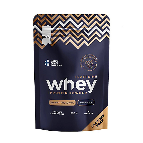 PULS nutrition Whey Protein Lactose Free ice coffe + coffeine 550 g