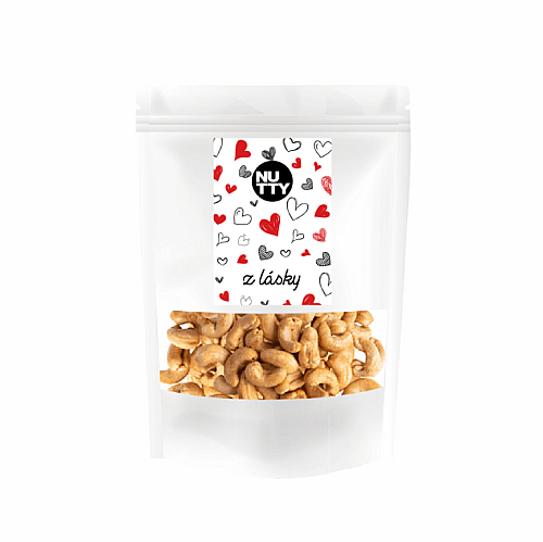 NUTTY Z lásky Kešu pražené uzené 130 g