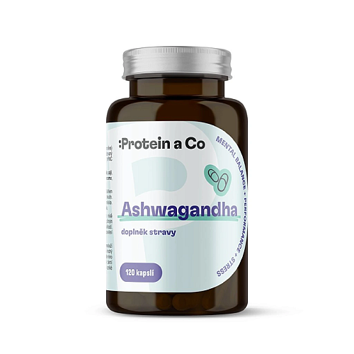 :Protein a Co Ashwagandha – 120 kapslí