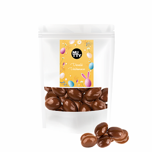 NUTTY Velikonoce Mandle v mléčné čokoládě 150 g