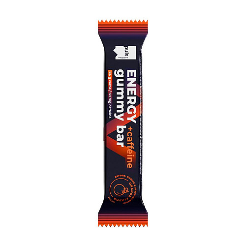 PULS Nutrition Energy Gummy Bar + Caffeine 30g orange