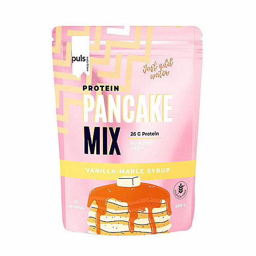 PULS Nutrition Protein Pancake Mix 500g vanilla maple syrup