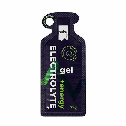 PULS Nutrition Electrolyte Gel 33g lemon lime