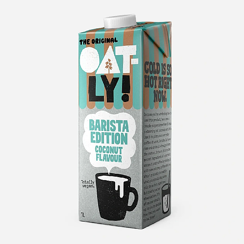 OATLY Nápoj ovesný Barista s kokosovou příchutí 1 l