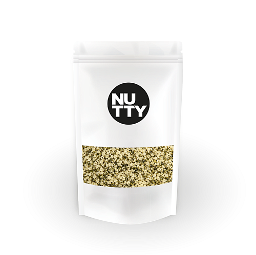 NUTTY Konopná semínka drcená - loupaná 250 g