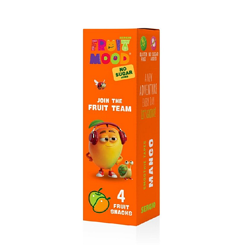 Fruit Mood Ovocný plátek MANGO 4 x 10 g