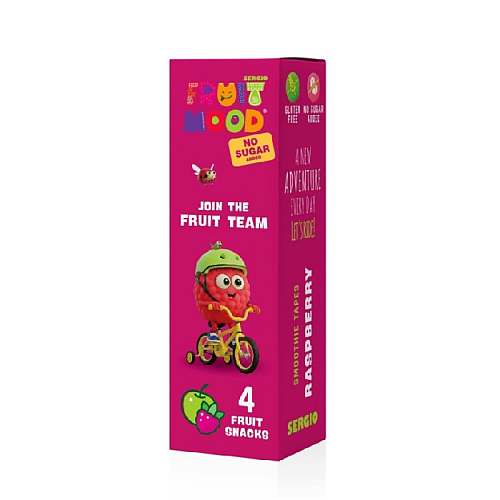 Fruit Mood Ovocný plátek MALINA 4 x 10 g