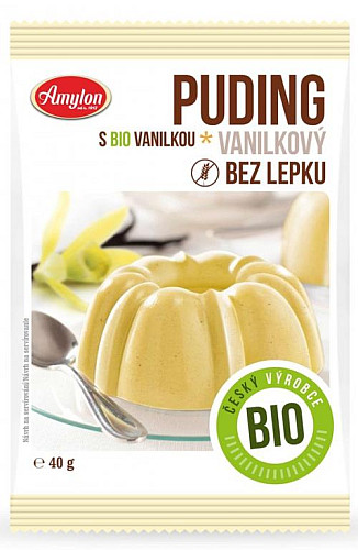 AMYLON PUDING VANILKOVÝ BIO 40 G