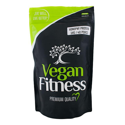 Vegan Fitness konopný protein 1 kg