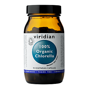 Viridian Chlorella Organic 90 kapslí