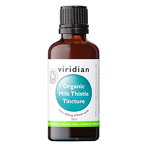Viridian Milk Thistle Tincture 50 ml bio (Ostropestřec mariánský tinktura)
