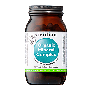 Viridian Mineral Complex Organic 90 kapslí (komplex minerálů)