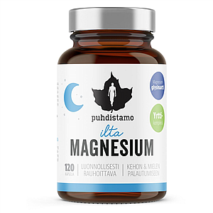 PUHDISTAMO NIGHT MAGNESIUM 120 KAPSLÍ (Hořčík)