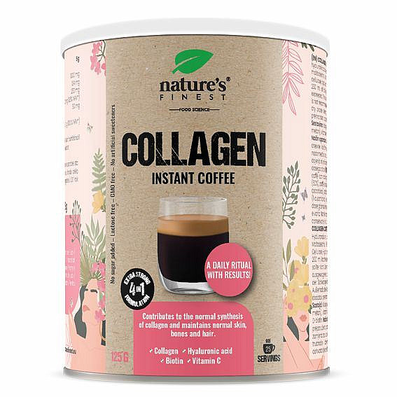 NUTRISSLIM Nature&#039;s Finest Collagen Instant Coffee 125 g