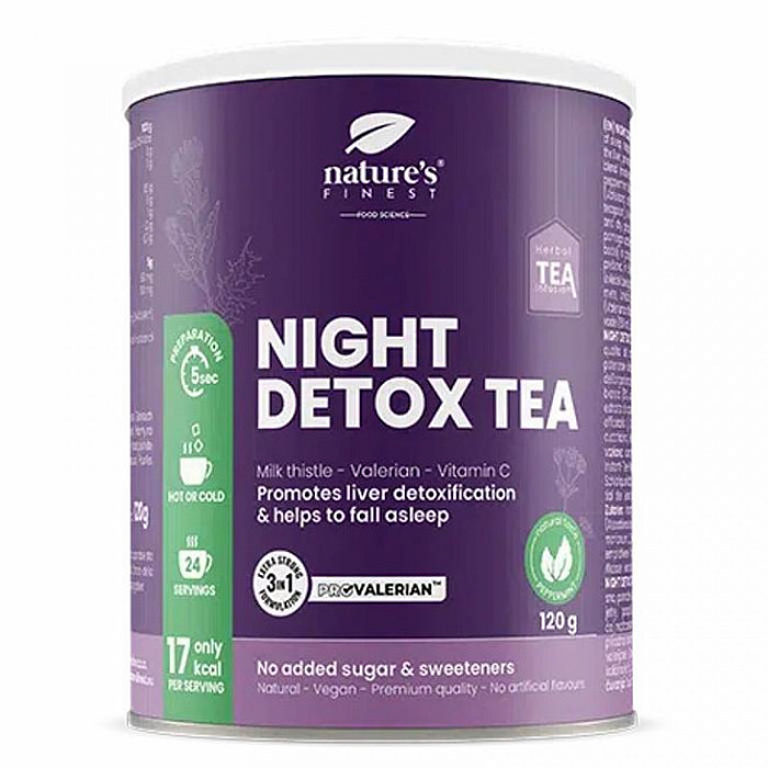 Nature&amp;#039;s Finest Nature&#039;s Finest Night Detox Tea 120 g (noční detoxikační čaj)