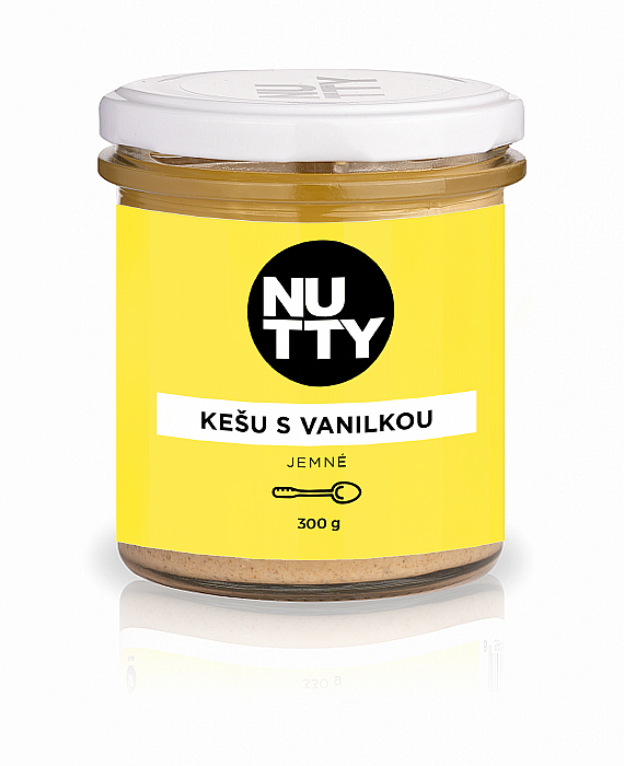 NUTTY NUTTY KEŠU S VANILKOU JEMNÉ 300 G