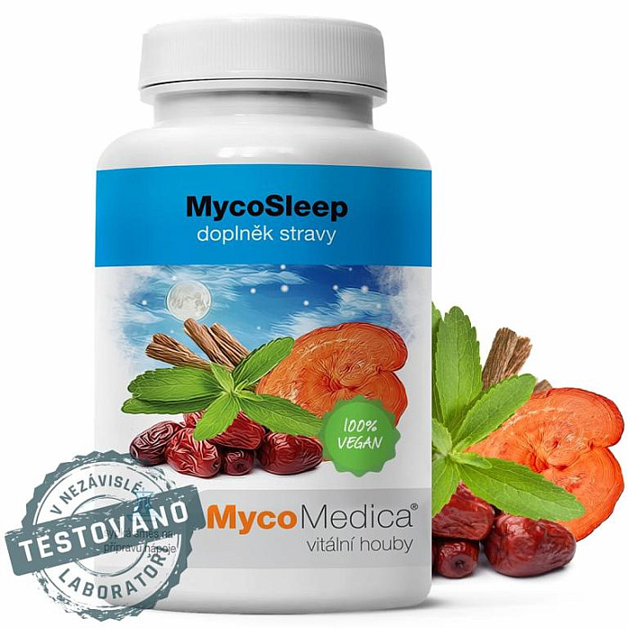 Mycomedica MYCOMEDICA MYCOSLEEP PRÁŠEK 90 G Mycomedica MYCOMEDICA MYCOSLEEP PRÁŠEK 90 G