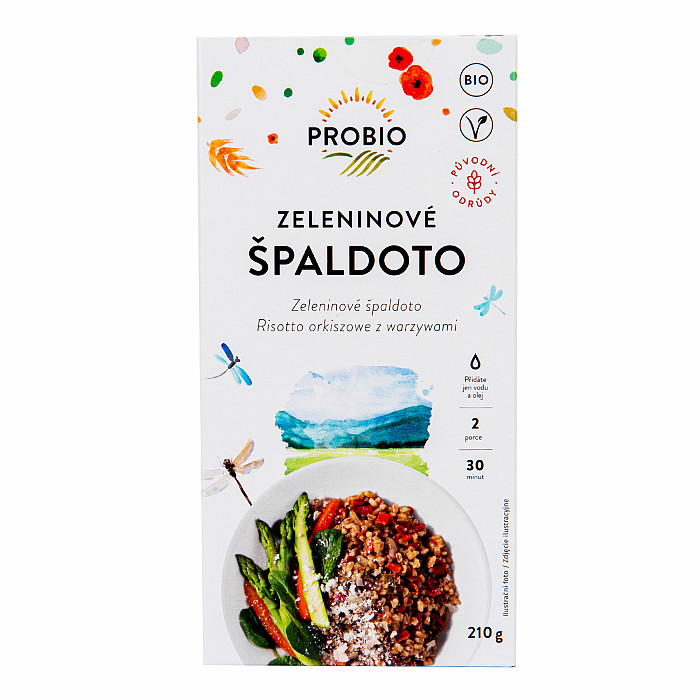 Pro-bio Probio Špaldoto zeleninové bio 210 g