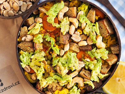 Vegan bowl: večerní rychlovka plná zdraví