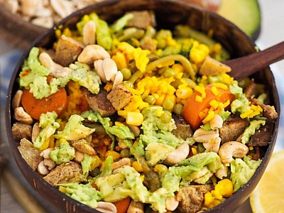 Vegan bowl: večerní rychlovka plná zdraví