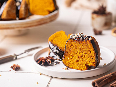 Podzimní dýňová bábovka