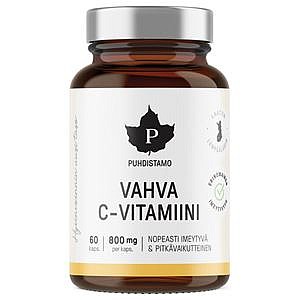 PUHDISTAMO STRONG VITAMIN C 60 KAPSLÍ