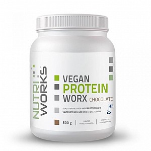 NutriWorks Vegan Protein Worx 500 g čokoláda
