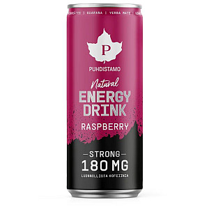 PUHDISTAMO NATURAL ENERGY DRINK  MALINA 330ML