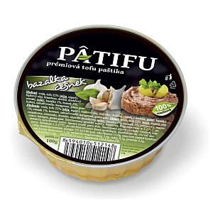Patifu paštika bazalka a česnek 100 g