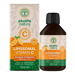 Ekolife Natura Liposomal Vitamin C 1000 mg pomeranč (Lipozomální vitamín C) 250 ml