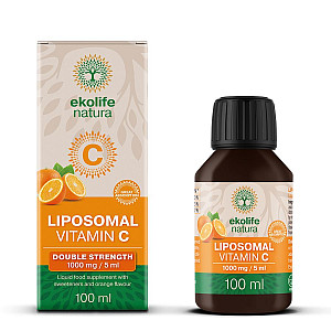 Ekolife Natura  Liposomal Vitamin C 1000mg pomeranč (Lipozomální vitamín C) 100 ml