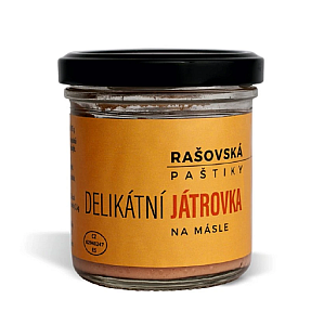 Rašovská Delikátní Játrovka na másle 115 g