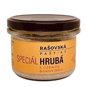 Rašovská Paštika Hrubá - S uzenou bokovinou 160 g