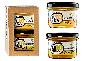 BUJÓNKA Dárková sada Kuřecí + Zeleninová 2 x 200 g