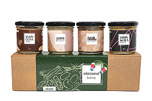 NUTTY Vegan Vánoční degustační balíček 4x 130 g