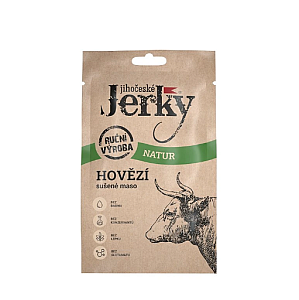 Jihočeské Jerky Hovězí Jerky natur 20 g