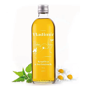 Sirupy Vladimír - Kopřiva a heřmánek 0,5 l