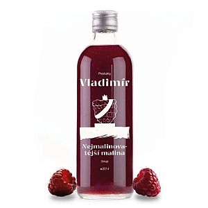Sirupy Vladimír - Nej malina 0,5 l