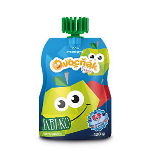 Ovocňák 100% ovocné pyré JABLKO 120 g