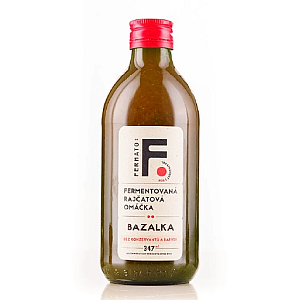FerMato Sauce Fermentovaná rajčatová zálivka BAZALKA 347 ml