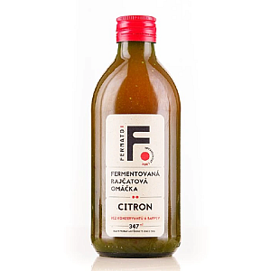 FerMato Sauce Fermentovaná rajčatová zálivka CITRON 347 ml