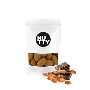 NUTTY Mandle v mléčné čokoládě se SKOŘICÍ 150 g