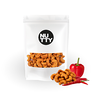 NUTTY Kešu pražené s červenou paprikou-chilli 90 g