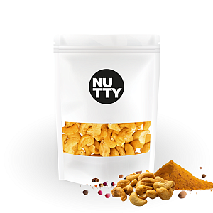 NUTTY Kešu pražené s kari 90 g