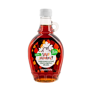 Country Life Sirup javorový Grade C BIO 250 ml