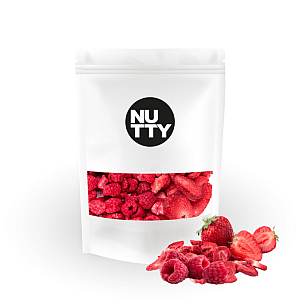 NUTTY Mix lyofilizovaného ovoce (jahody a maliny)