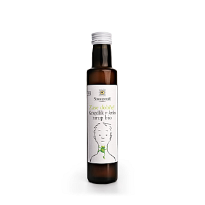 SONNENTOR Zase dobře! Knedlík v krku sirup BIO 250 ml