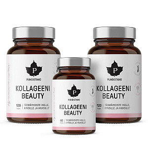 Puhdistamo Collagen Beauty 2 x 120 kapslí + 60 kapslí ZDARMA (Kolagenové peptidy Verisol®)
