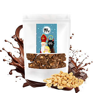 NUTTY Mikuláš Arašídové hrudky v mléčné čokoládě 150 g
